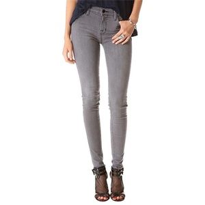J Brand Super Skinny Jeans Grey SZ 26